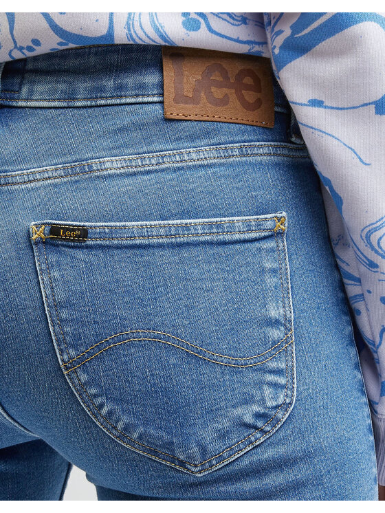 Lee Lee Jeansy ELLY Niebieski Slim Fit