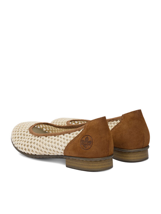 Rieker Rieker Ballerinas CEO-51960-60 Hellbeige