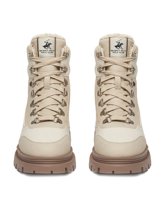 Beverly Hills Polo Club Beverly Hills Polo Club Schnürstiefeletten CEO-HY62070-7 Beige