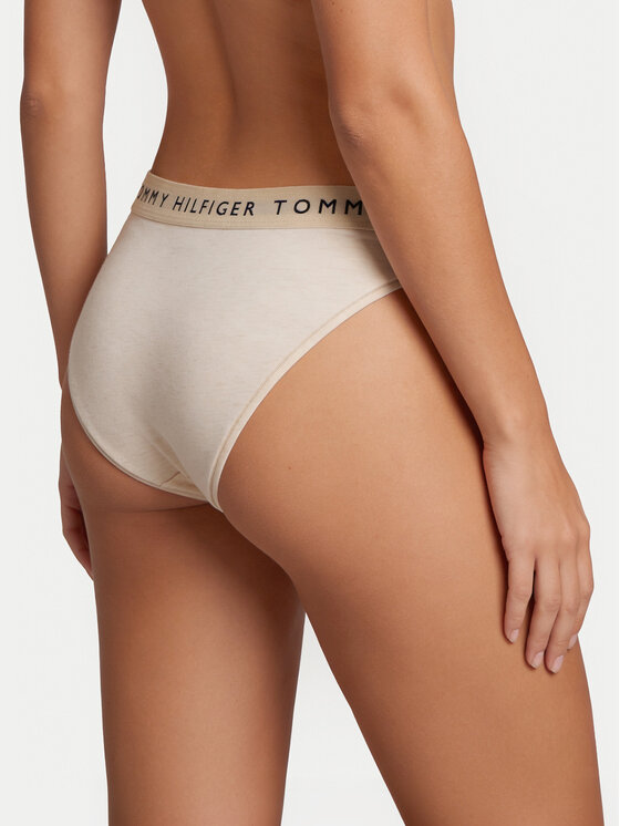 Tommy Hilfiger Tommy Hilfiger Klassischer Damenslip UW0UW06038 Beige
