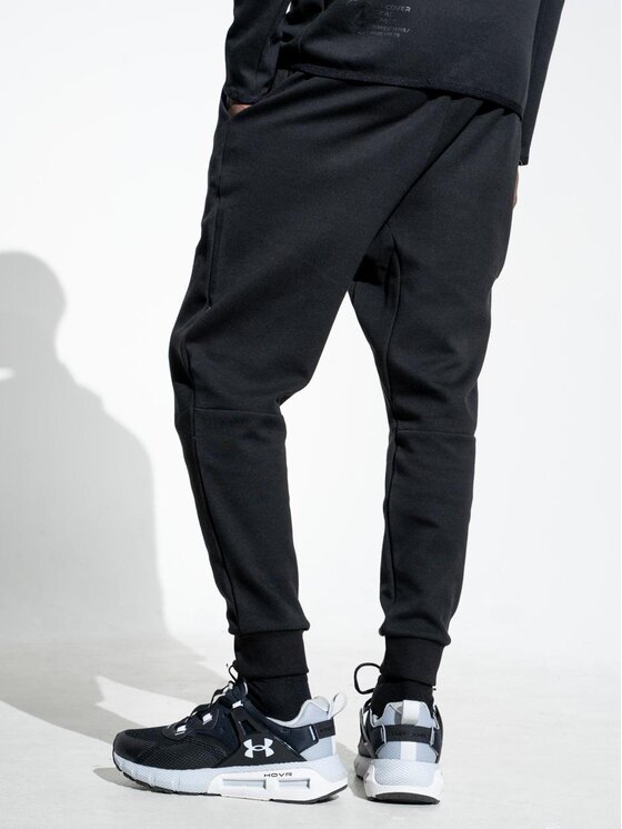 Point X Point X Spodnie dresowe Sportowe Spodnie Dresowe Męskie Czarne Point X Tech X L Czarny Regular Fit