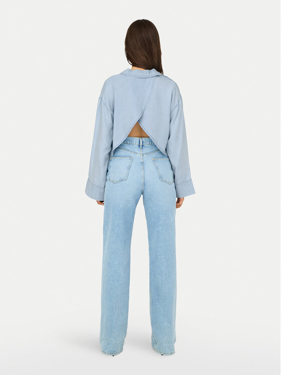 ONLY ONLY Košeľa Charis 15337929 Modrá Regular Fit