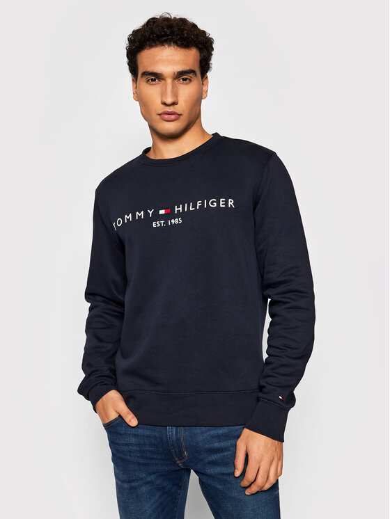Tommy Hilfiger Tommy Hilfiger Jopa Logo MW0MW11596 Mornarsko modra Regular Fit