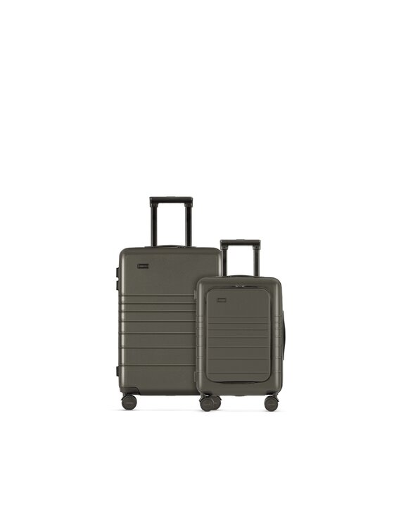Eternitive Eternitive Komplet walizek E3 Zielony