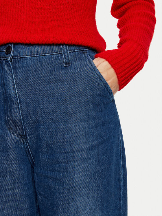 Please Please Jeans hlače P0Z8CQZNRI Modra