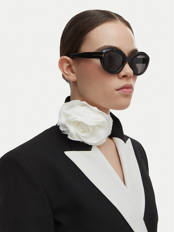 Tom Ford Tom Ford Okulary przeciwsłoneczne FT1316 Czarny