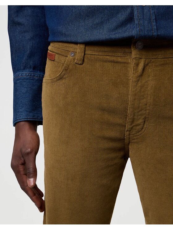 Wrangler Wrangler Jeansy TEXAS Brązowy Straight Fit