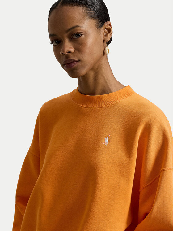 Polo Ralph Lauren Polo Ralph Lauren Felpa 211965111500 Arancione Oversize