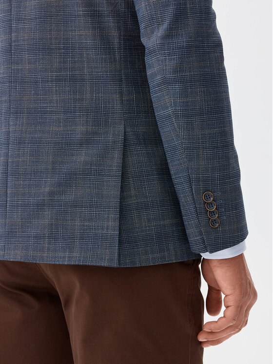Evenemen Evenemen Marynarka Nunes Granatowy Slim Fit
