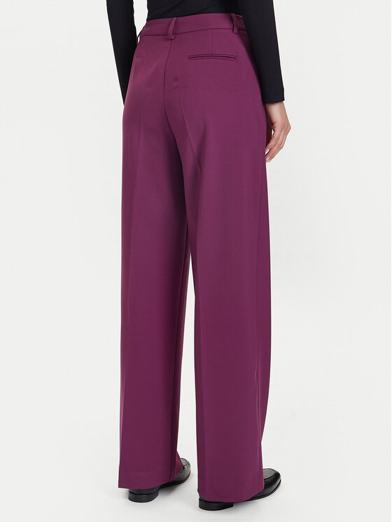 United Colors Of Benetton United Colors Of Benetton Pantaloni di tessuto 4L4HDF07F 7D3 Viola Regular Fit