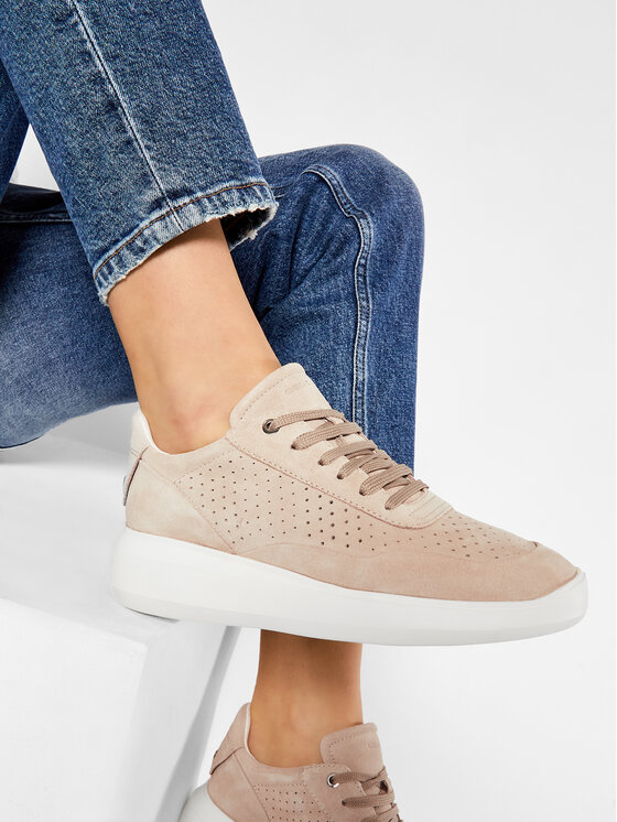 Geox Geox Sneakersy D Rubidia C D15APC 00022 C6738 Beżowy