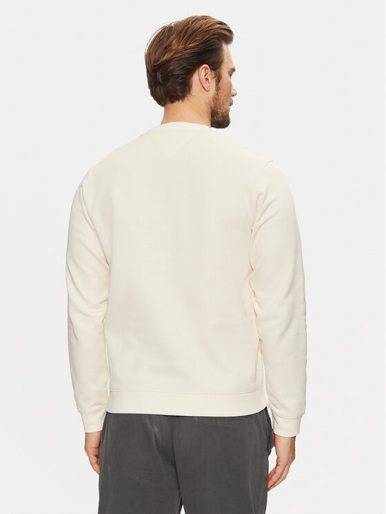 Tommy Hilfiger Tommy Hilfiger Bluza Icon MW0MW38349 Écru Regular Fit