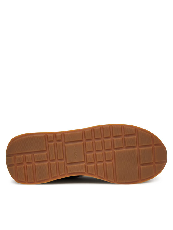 Calvin Klein Calvin Klein Tenisice Retro Runner Sock Laceup Mix Mat YW0YW02060 Crna