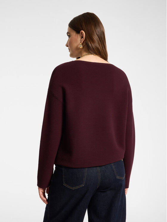 Elena Mirò Elena Mirò Maglione M054Z000816N039 Bordeaux Over Fit