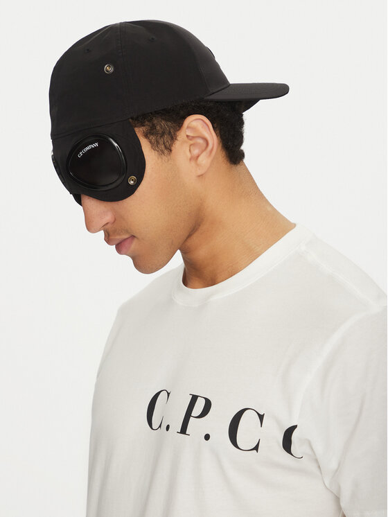 C.P. Company C.P. Company Czapka z daszkiem 18CMAC146A005904A Czarny