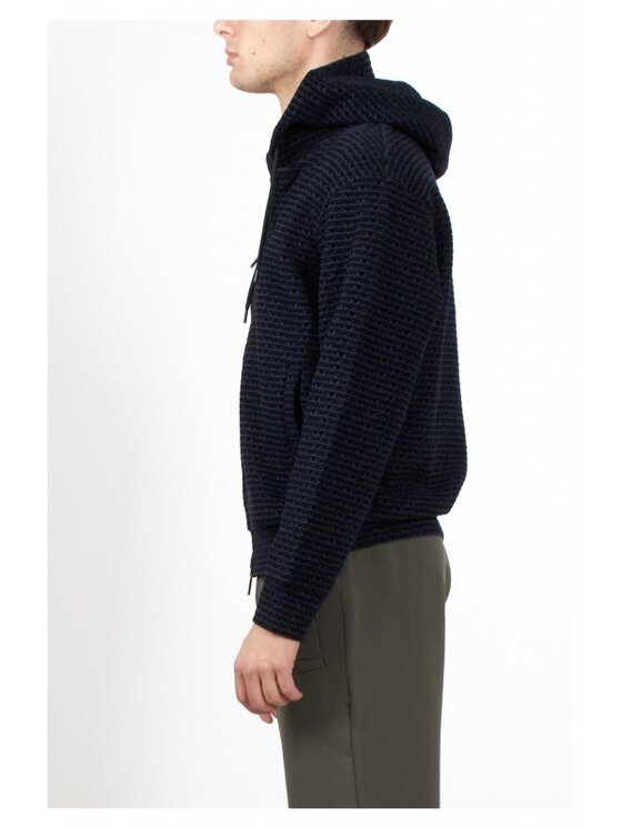 Emporio Armani Emporio Armani Mikina 6D1MB0 1JHSZ 0920 Tmavomodrá Regular Fit