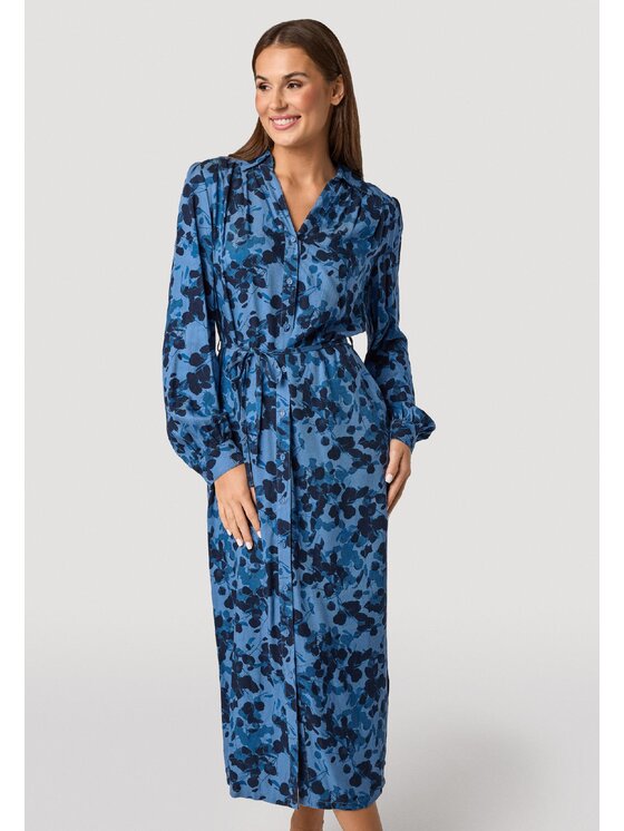 QUIOSQUE QUIOSQUE Každodenní šaty Quiosque 4VS003811 Modrá Regular Fit