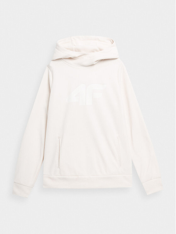 4F 4F Flis 4FAW23TFLEF148 Écru Regular Fit