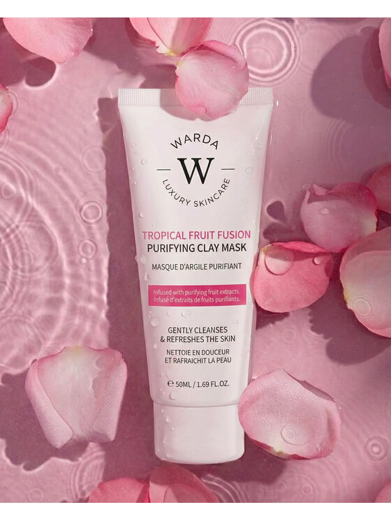 Warda Skincare Warda Skincare Tropical Fruit Fusion Oczyszczająca Maska Z Glinką 50ml Maska do twarzy