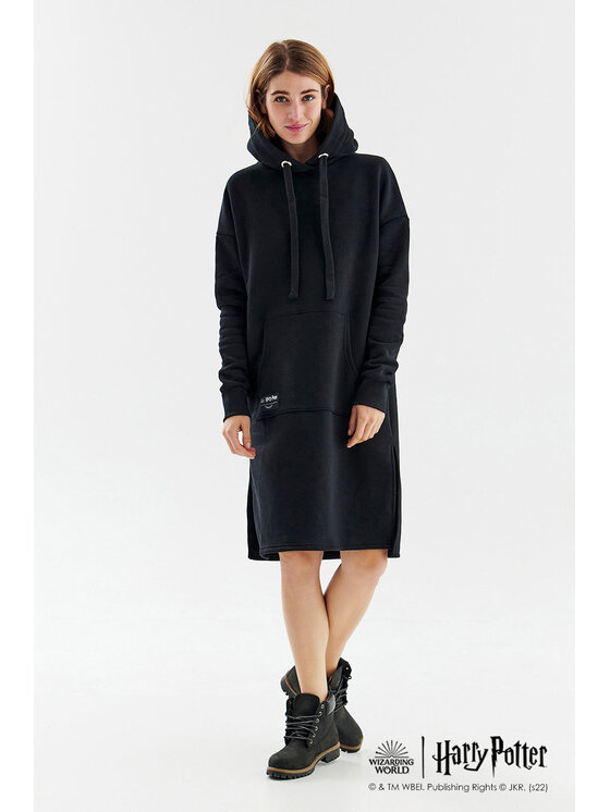 NAOKO NAOKO Mikina Expecto Patronum Černá Regular Fit