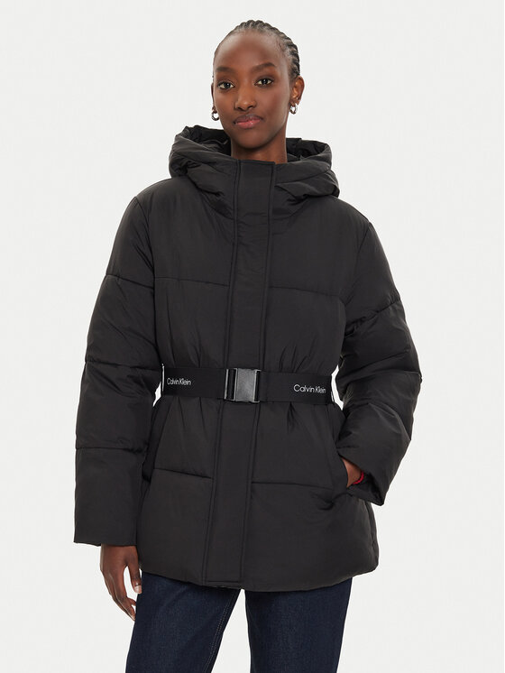 Calvin Klein Jeans Calvin Klein Jeans Μπουφάν χειμωνιάτικο J20J224107 Μαύρο Relaxed Fit