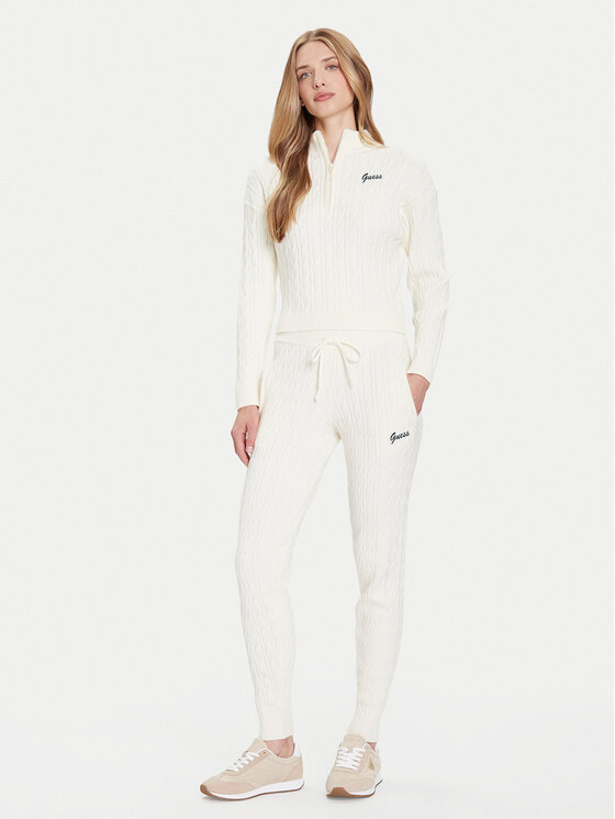 Guess Guess Pantaloni in maglia V5BB20 Z0572 Beige Regular Fit