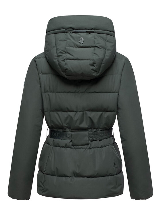 Marikoo Marikoo Kurtka zimowa Himee Zielony Regular Fit
