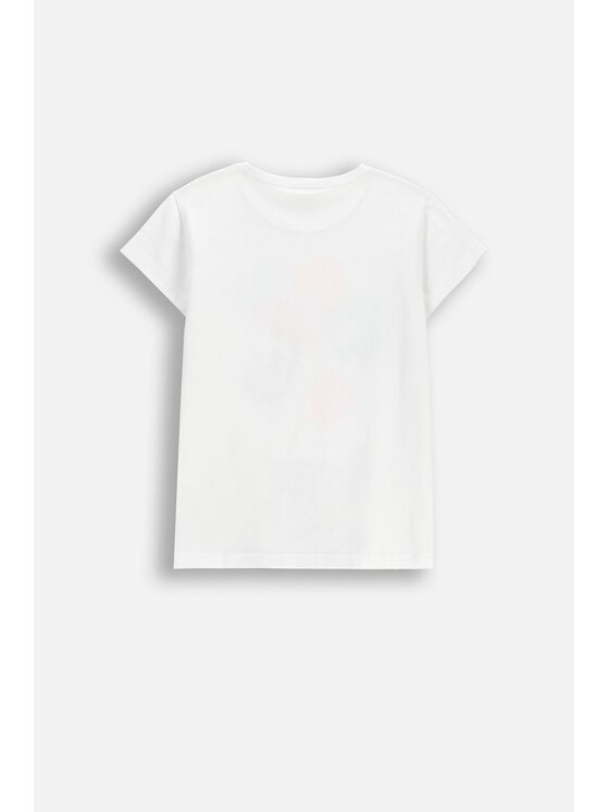 Coccodrillo Coccodrillo T-Shirt WC6143218VGB-001 Biały Regular Fit