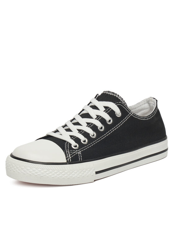 DeeZee DeeZee Sneakers aus Stoff FG-2913 Schwarz