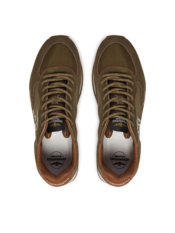Aeronautica Militare Aeronautica Militare Sneakersy 261SC0320UPL00313 Kaki