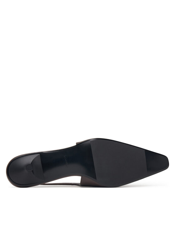 Calvin Klein Calvin Klein Обувки на ток Kitten Heel Pump Sling Hdw HW0HW03168 Черен