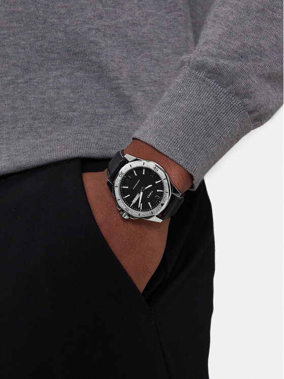 Timex Timex Ročna ura Essex  TW2W79800 Črna