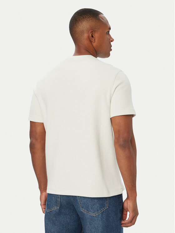 Guess Jeans Guess Jeans Póló M6YP09 K4177 Krém Regular Fit