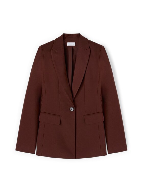 Motivi Motivi Giacca di transizione Q762Q000988N022 Marrone Regular Fit