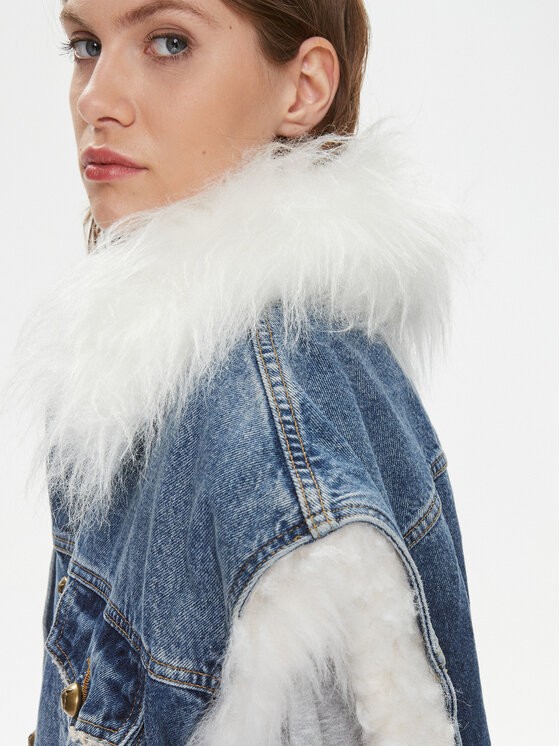 PINKO PINKO Bezrękawnik Uragano 102181 A0ZR Niebieski Regular Fit