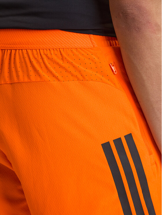 adidas adidas Sportovní kraťasy D4T PrimeLift 3 Stripes KA1197 Oranžová Regular Fit