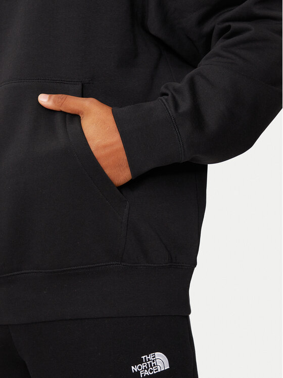 The North Face The North Face Felpa Essential NF0A89ES Nero Regular Fit