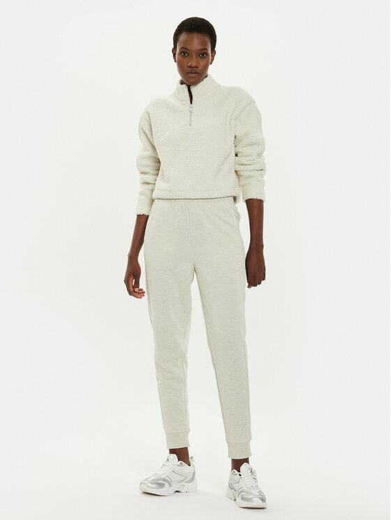 Calvin Klein Performance Calvin Klein Performance Pulóver 00GWF4W307 Bézs Regular Fit