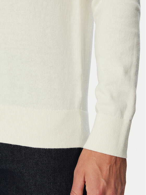 Tommy Hilfiger Tommy Hilfiger Пуловер MW0MW28046 Кремав Regular Fit