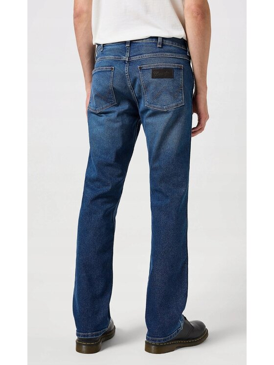 Wrangler Wrangler Jeansy Horizon Niebieski Bootcut Fit