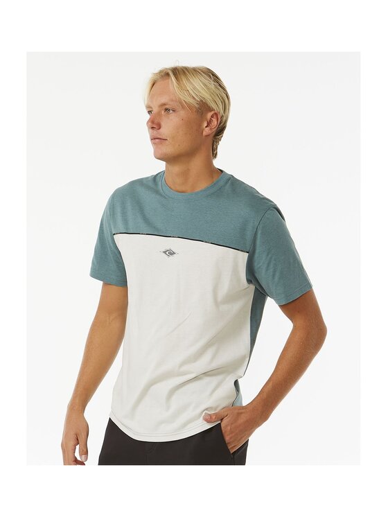 Rip Curl Rip Curl T-Shirt Vaporcool Medina Seacell Tee Niebieski Loose Fit