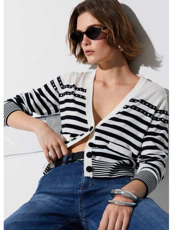 Liu Jo Liu Jo Cardigan WA6141MA16R03705 Nero Regular Fit