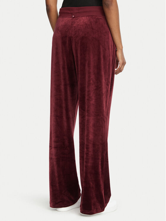 Tommy Hilfiger Tommy Hilfiger Pantaloni trening UW0UW06707 Vișiniu Relaxed Fit