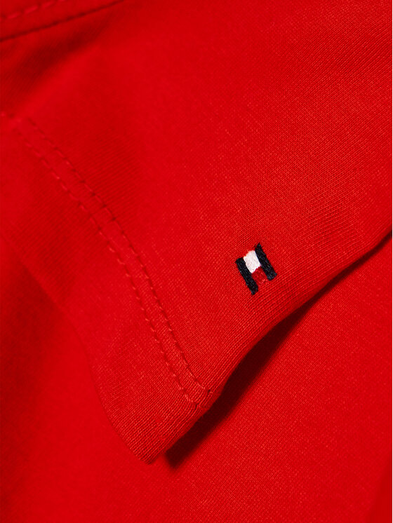 Tommy Hilfiger Tommy Hilfiger Póló Essential KS0KS00210 Piros Regular Fit