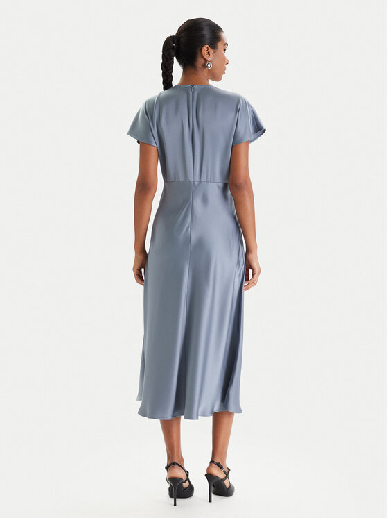 Marella Marella Koktel haljina Falange 2613221201 Svijetloplava Regular Fit