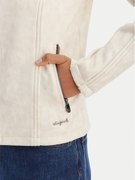 Desigual Desigual Übergangsjacke 26SWEW10 Creme Regular Fit