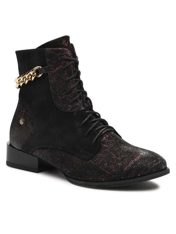 Maciejka Maciejka Schnürschuhe 6193-01/00-7 Schwarz