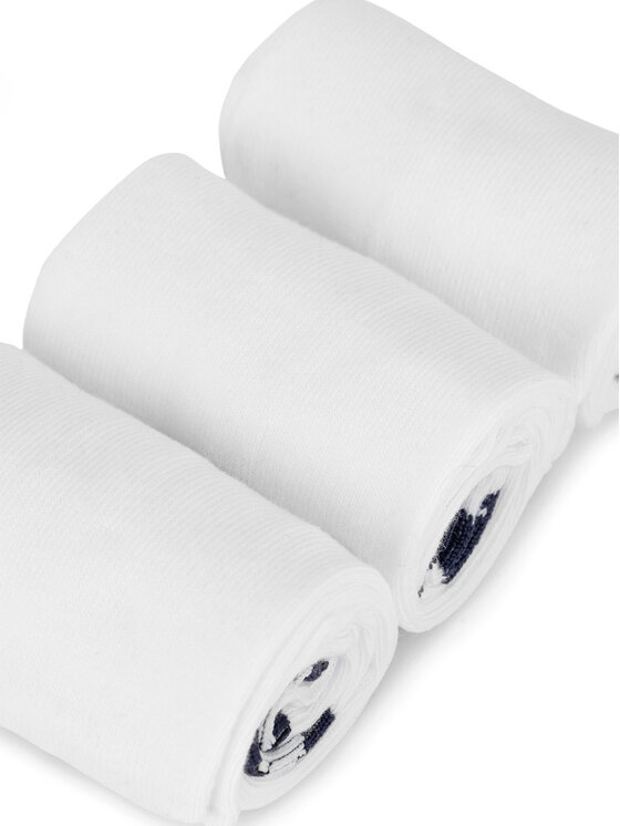 Kappa Kappa Дълги чорапи KR_ANKLE_AW26 (3-PACK) Бял