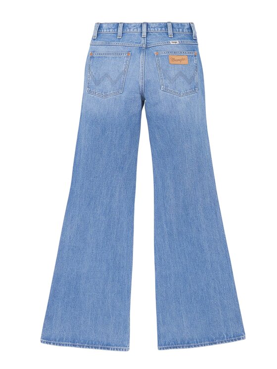 Wrangler Wrangler Jeans 70S FLARE Blu Regular Fit