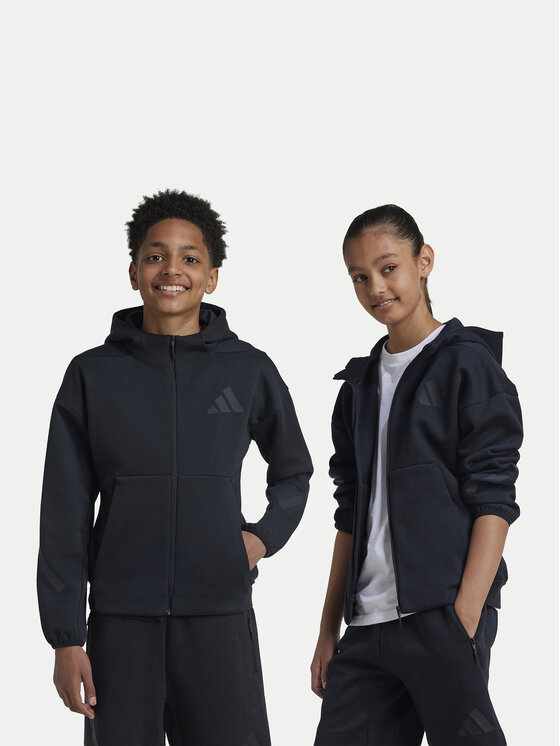 adidas adidas Bluză Z.N.E. JF2847 Negru Regular Fit
